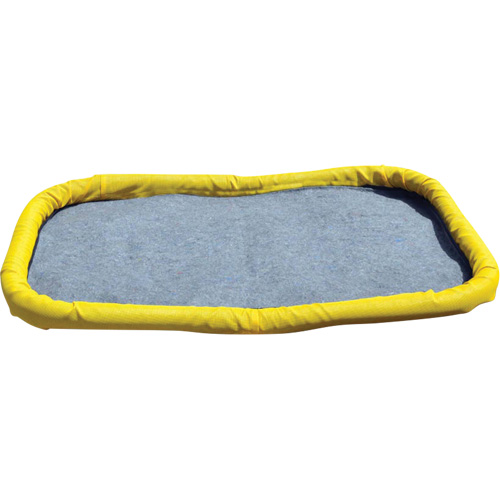 Tampon Ultra-Filter grand, Capacit&eacute; 3,3 gal. US, 5' la x 4' lo x 3" h, Paroi en mousse Dufferin Supply