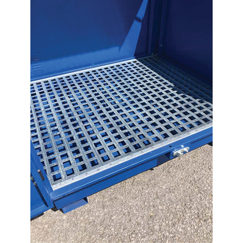 Ultra-Hard Top S4 Steel Spill Pallet, 61" L x 54.4" W x 52" H, 4700 lbs. Load Capacity Dufferin Supply