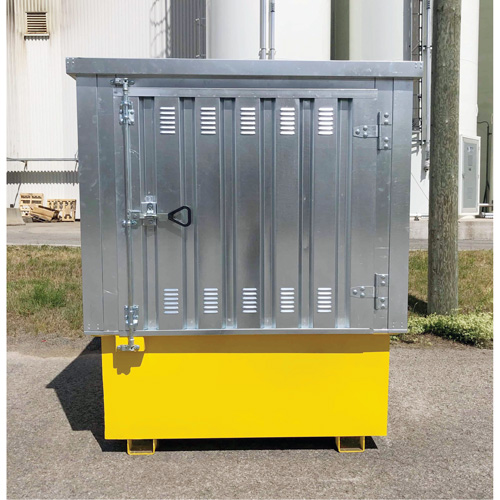 Couvercle rigide en acier Ultra-IBC, 71,1" lo x 83,1" la x 66,3" h, Capacit&eacute; de charge 5640 lb Dufferin Supply