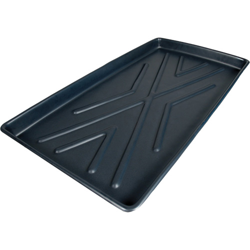 Single-Tray Ultra-Rack Containment Tray&reg;, 44" L x 23.5" W x 2.8" H, 8 US gal. Spill Capacity Dufferin Supply