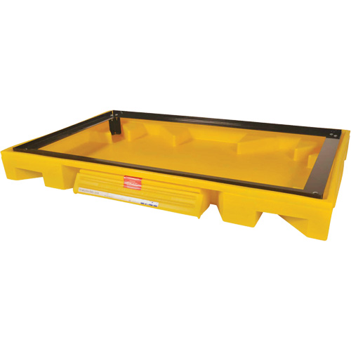Double Drum Ultra-Safety Cabinet Bladder System, 63" lo x 38,5" la x 6,3" h, Capacit&eacute; de charge 3000 lb Dufferin Supply