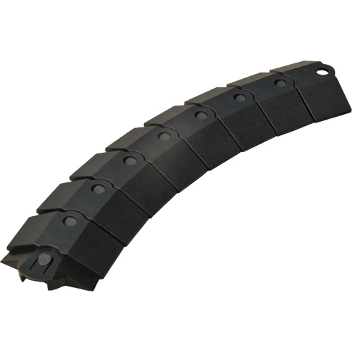 Small Ultra-Sidewinder Cable Protection System avec capuchons, 39,5" x 3" x 0,8", 2000 lb (1 tonne) Dufferin Supply