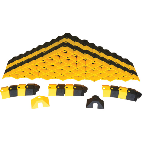 24-Foot Bulk Box Ultra-Sidewinder Cable Protection System&reg;, 288" x 9.8" x 1.4", 2000 lbs. (1 tons) Dufferin Supply