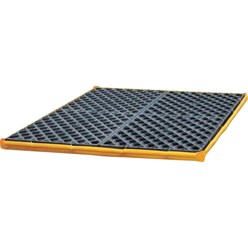 Ultra-Spill Deck flexible, 4 barils, Capacit&eacute; de d&eacute;versement 22 gal. US, 48" x 48" x 2,5" Dufferin Supply