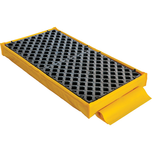 Ultra-Spill Deck flexible, &agrave; vessie, 2 barils, Capacit&eacute; de d&eacute;versement 88 gal. US, 48" x 27" x 5" Dufferin Supply