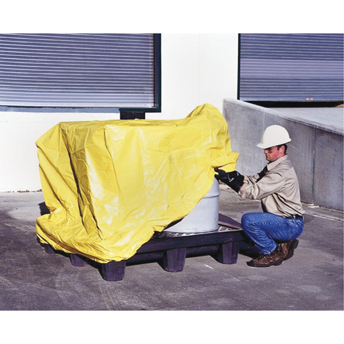4-Drum Spill Pallet Pullover Cover Dufferin Supply