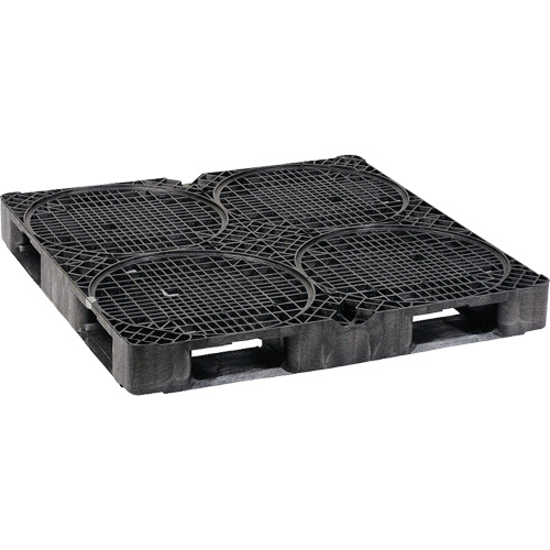 Ultra-Spill King palette seulement, 4 barils, Capacit&eacute; de d&eacute;versement 85 gal. US, 48,8" x 48,8" x 5,5" Dufferin Supply