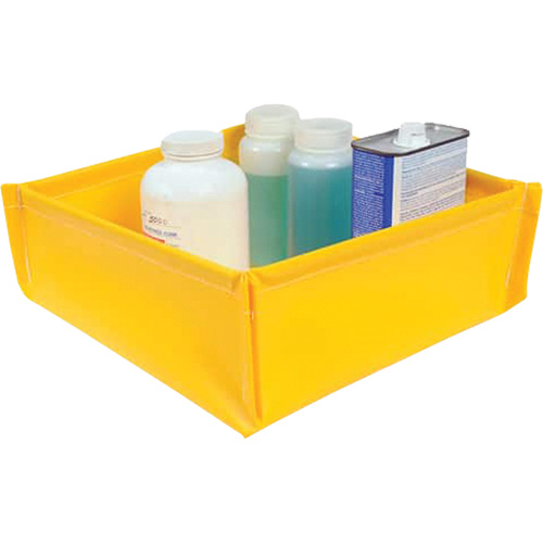 Flexible Ultra-Utility Tray&reg;, 12" L x 12" W x 4.8" H, 1.5 US Gal. Spill Capacity Dufferin Supply