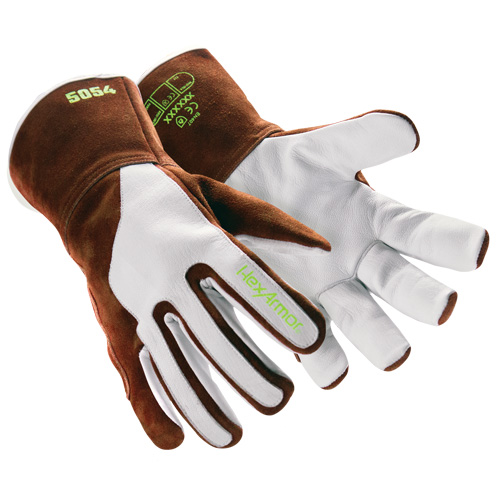 HeatArmor&reg; 5054 Welding Gloves, Grain Goatskin, Size Small/7 Dufferin Supply