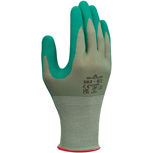 383 Biodegradable Working Gloves, 6/Small, Nitrile Coating, 13 Gauge, Polyester Shell Dufferin Supply