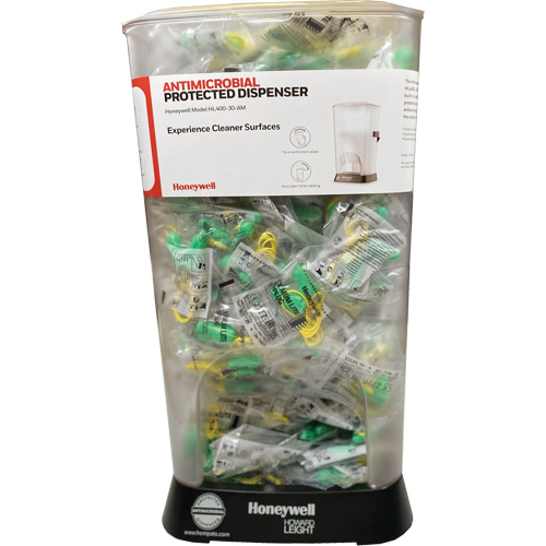 HL400 AM Corded Earplug Dispenser with LPF-30 Earplugs Canister Dufferin Supply