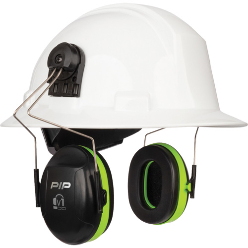 Dynamic V1 Passive Ear Muffs, Cap Mount, 23 NRR dB Dufferin Supply