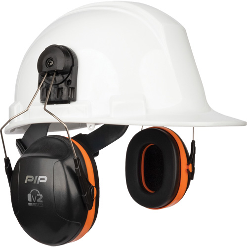 Coquilles antibruit passives V2 Dynamic, Fixation pour casque, 24 NRR dB Dufferin Supply