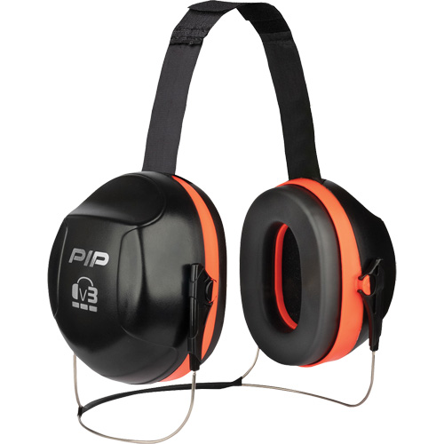 Dynamic V3 Passive Ear Muffs, Neckband, 27 NRR dB Dufferin Supply