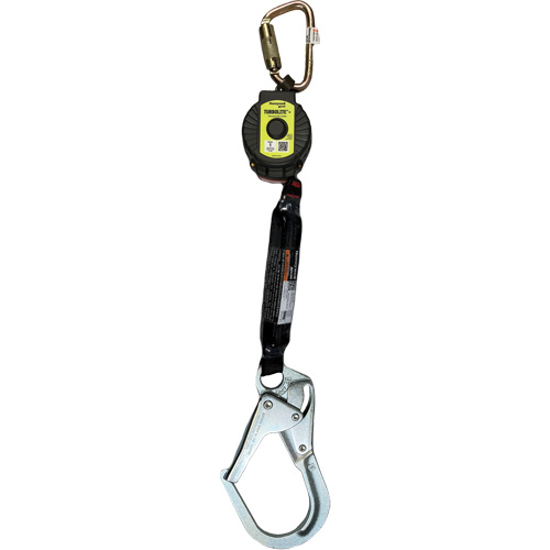 Miller TurboLite+ Personal Fall Limiter, 6', Web, Stationary Dufferin Supply