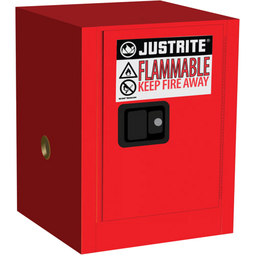 Sure-Grip&reg; EX Countertop Flammable Cabinet, 4 gal., 1 Door, 17" W x 22" H x 17" D Dufferin Supply