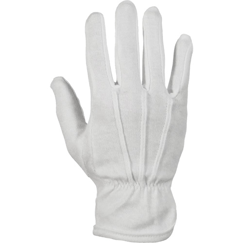 Gants d'inspection classiques Parade, Coton/Nylon, Poignet Non ourl&eacute;, 9/Grand Dufferin Supply