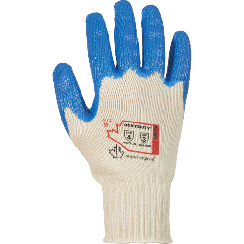 Gants r&eacute;sistants &agrave; la perforation pour usage g&eacute;n&eacute;ral, 6/T-petit, R&ecirc;vetement Nitrile, Calibre 7, Enveloppe en Nylon/Coton Dufferin Supply