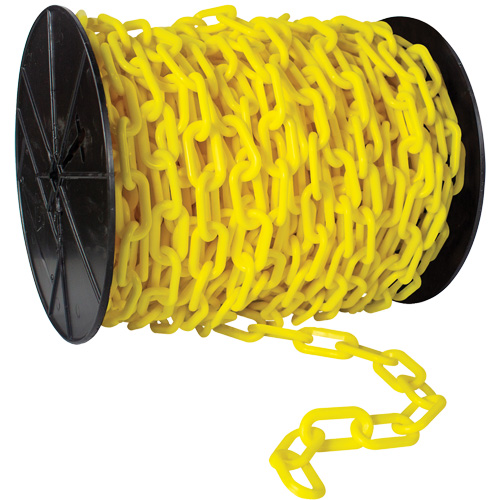 Chaîne de s&eacute;curit&eacute; en plastique robuste, Vert Dufferin Supply