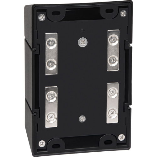 Barri&egrave;re murale magn&eacute;tique avec bande magn&eacute;tique, Plastique, Fixation magn&eacute;tique, 15', Ruban Noir et jaune Dufferin Supply