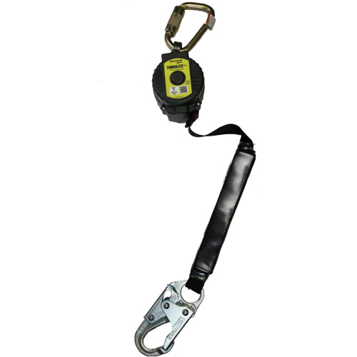 Miller TurboLite+ Scorpion Personal Fall Limiter, 9', Web, Stationary Dufferin Supply