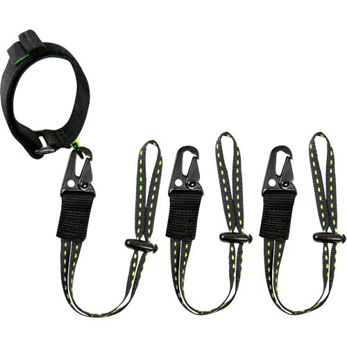 Longe de poignet GearLink avec embouts interchangeables, Longueur fixe, Boucle et crochet/Boucle Dufferin Supply