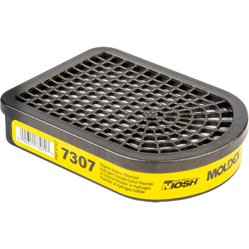 Semi-Rectangular Respirator Cartridge, Gas/Vapour Cartridge, Acid Gas/Organic Vapour Dufferin Supply