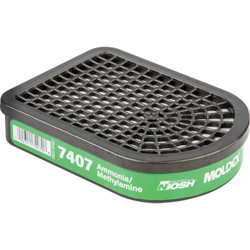 Semi-Rectangular Respirator Cartridge, Gas/Vapour Cartridge, Ammonia/Methylamine Dufferin Supply