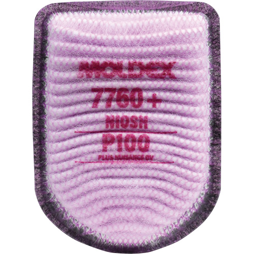 Filtre pour respirateur semi-rectangulaire avec IonicAir Filtration Technology, Filtre contre les particules avec suppresion de vapeurs nuisibles, Vapeurs organiques/P100+ Dufferin Supply