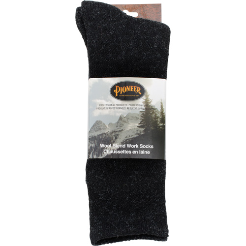 124B Bas thermiques, Unisexe, Taille unique, Noir, M&eacute;lange de laine Dufferin Supply