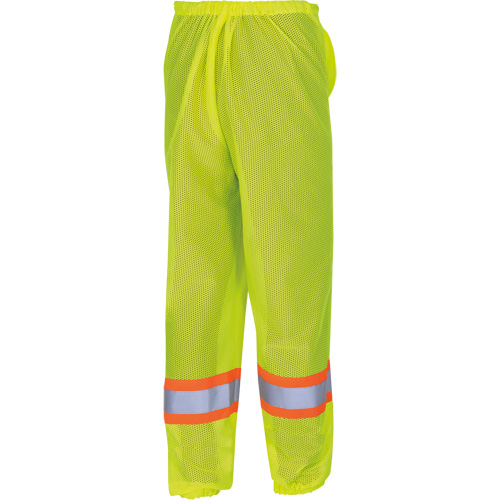 5670 Pantalon de s&eacute;curit&eacute; routi&egrave;re, Polyester, 2T-petit/T-petit, Jaune lime haute visibilit&eacute; Dufferin Supply