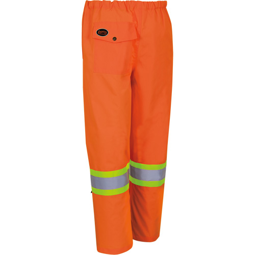 5586 450D Waterproof Safety Pants, Polyester/Polyurethane, 4X-Large, High Visibility Lime-Yellow Dufferin Supply
