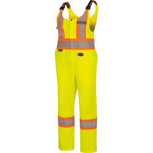 6000W Combinaison de s&eacute;curit&eacute; routi&egrave;re haute visibilit&eacute; pour femmes, Polyester, T-petit, Jaune lime haute visibilit&eacute; Dufferin Supply
