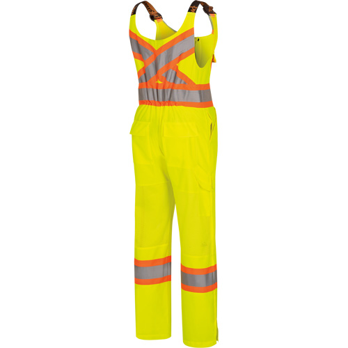 6000W Combinaison de s&eacute;curit&eacute; routi&egrave;re haute visibilit&eacute; pour femmes, Polyester, T-petit, Jaune lime haute visibilit&eacute; Dufferin Supply