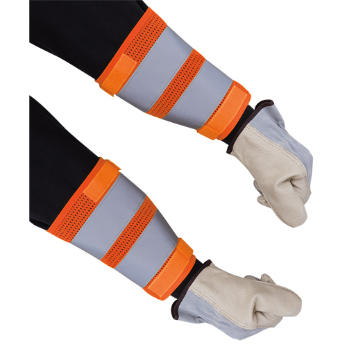 166A High-Visibility Orange 8" Traffic Cuffs Dufferin Supply