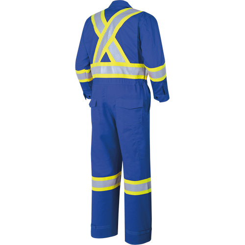 7704T FR-Tech&reg; Arc-Rated Coverall, Size 40 (Tall), Royal Blue, 10 cal/cm² Dufferin Supply