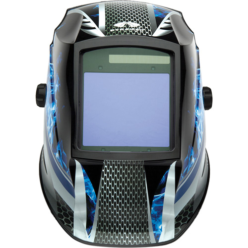 Leadhead&reg; Auto Darkening Welding Helmet, 3.8" L x 3.4" W View Area, 9 - 13 Shade Range Dufferin Supply