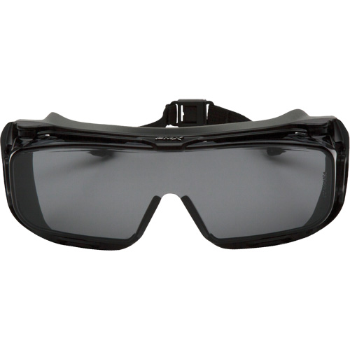 Lunettes &agrave; coques de s&eacute;curit&eacute; Cappture Plus, Lentille Gris, Antibu&eacute;e, Ventilation Ferm&eacute; Dufferin Supply