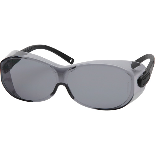 OTS&reg; XL Safety Glasses, Grey Lens, Anti-Scratch, ANSI Z87+/Meets/Exceeds CSA Z94.3 Dufferin Supply