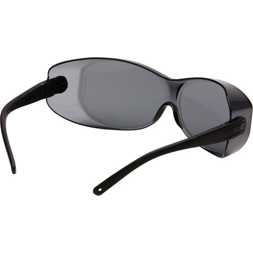 OTS&reg; XL Safety Glasses, Grey Lens, Anti-Scratch, ANSI Z87+/Meets/Exceeds CSA Z94.3 Dufferin Supply