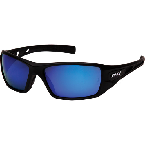 Velar Safety Glasses, Blue Mirror Lens, ANSI Z87+/Meets/Exceeds CSA Z94.3 Dufferin Supply
