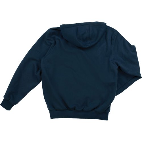 Water Repellent Fleece Pullover Hoodie, Men's, 2X-Large, Navy Blue Dufferin Supply