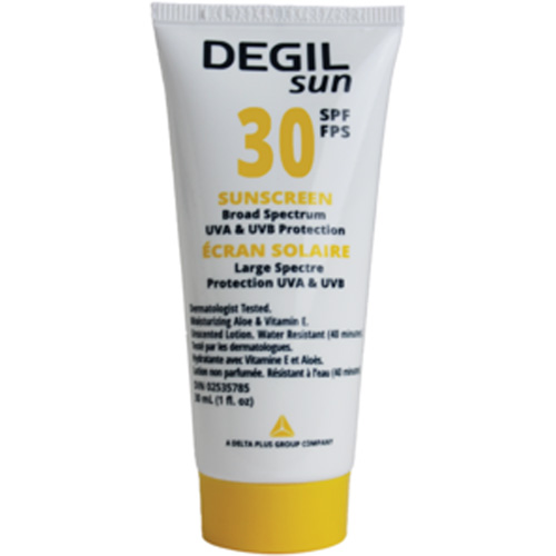 &eacute;cran solaire, FPS 30, Lotion Dufferin Supply