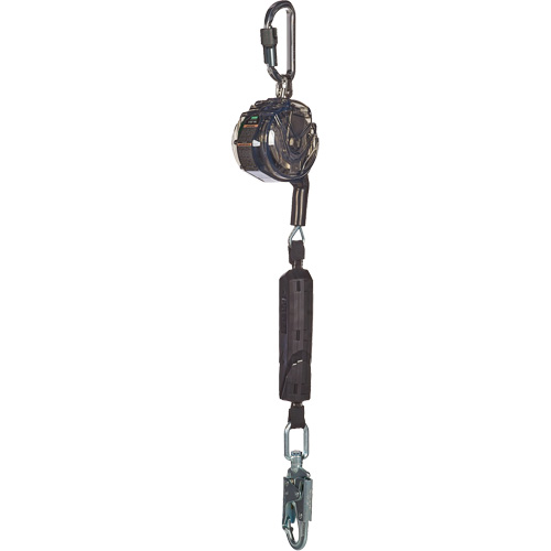 V-TEC 36CS Personal Fall Limiter-Cable, 10', Galvanized Steel, Swivel Dufferin Supply