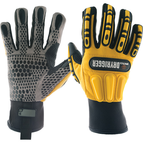 The Original Dryrigger Gloves, 7/Small, Suede Palm, Slip-On Cuff Dufferin Supply