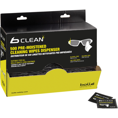 Lingettes nettoyantes pr&eacute;mouill&eacute;es B-Clean B500 Dufferin Supply