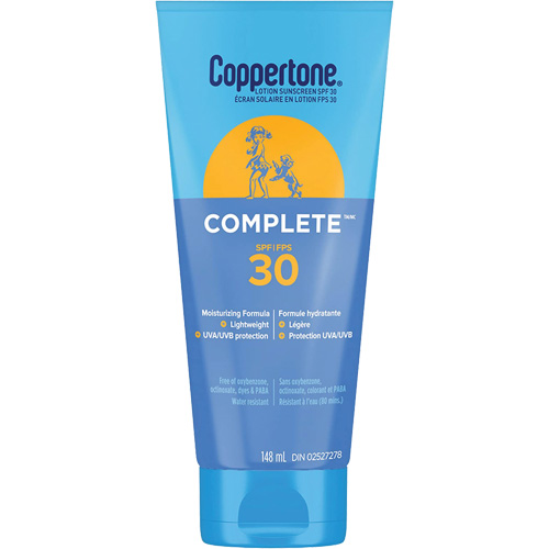Coppertone&reg; Complete Sun Protection, SPF 30, Lotion Dufferin Supply