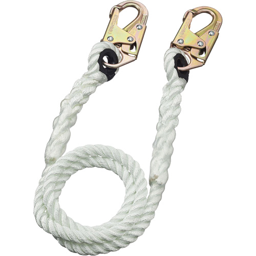 LAN-1222-4 5/8" Restraint Rope Lanyard, 1 Legs, 4', CSA Class A Dufferin Supply