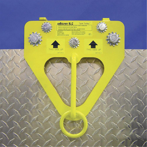 1" to 1-7/8" Wide Flange Tank Trolley, Temporary Use Dufferin Supply