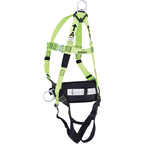 FBH10000L1020-S  Contractor Series Safety Harness with Positioning Belt, CSA Certified, Class ALP, Small Dufferin Supply